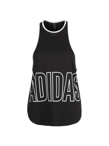 adidas Performance Tanktop Alphaskin Graphic in schwarz