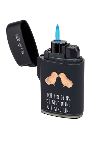 Mr. & Mrs. Panda zigarettenanzünder Capybara Liebe mit Spruch in Schwarz