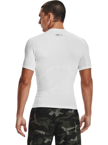 Under Armour T-Shirt "T-Shirt HeatGear Armour" in Weiß