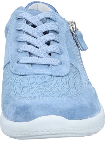 Comfortabel Schnürschuhe in hellblau