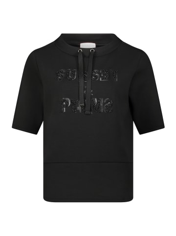 Betty Barclay Sweatshirt mit Stehkragen in Schwarz