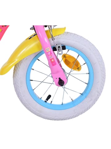 Volare Kinderfahrrad Peppa Pig für Mädchen 12 Zoll Kinderrad in Pink 3 Jahre