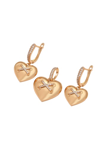 NAEMI Women Jewelry Set in Rose Gold