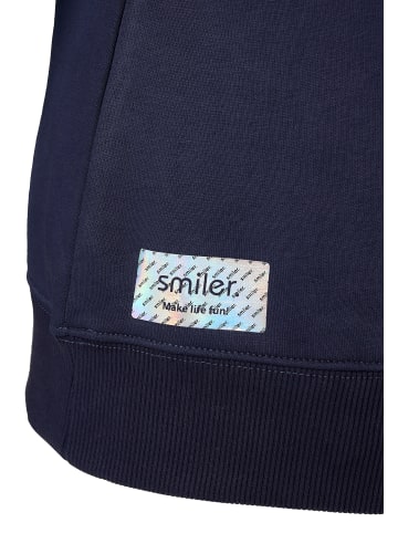 smiler. Sweatshirtpullover Cuddle. in BLAU