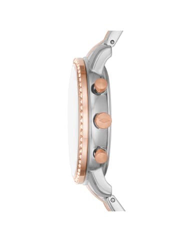Fossil Armbanduhr in bicolor