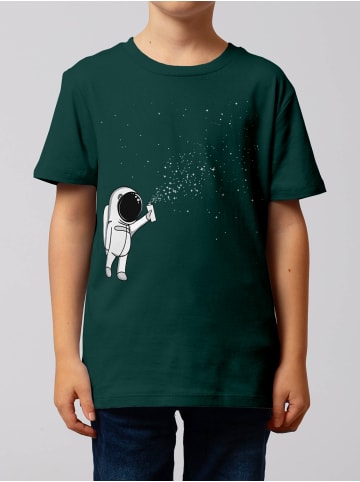 wat? Apparel T-Shirt Spray the universe in Dunkelgrün