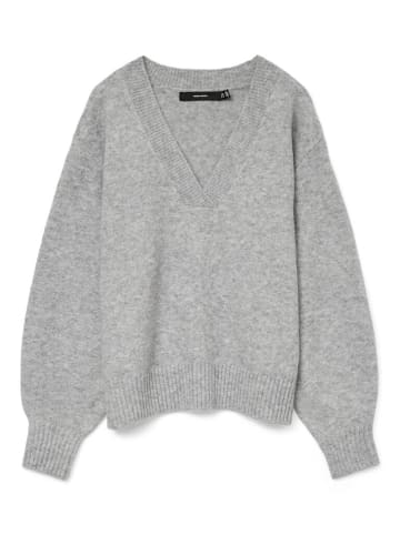 Vero Moda Pullover in Light Grey Melange