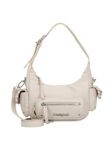 Desigual Omnia Schultertasche 20 cm in weiss