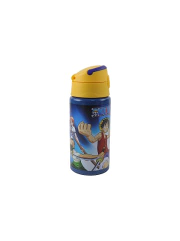 One piece Trinkflasche 500ml Alu mit Haken Anime Crew