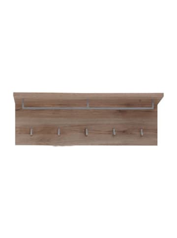 ebuy24 Wandgarderobe Margit Eiche Dekor 88 x 27 cm