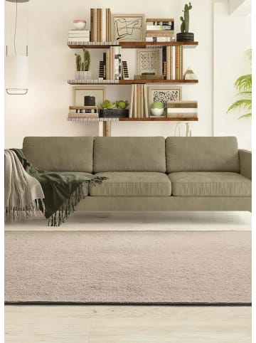 Atticgo Waschbarer Kurzflor-Teppich CORALINE in beige