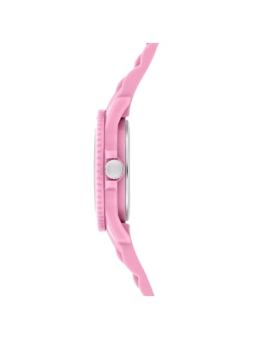 s.Oliver Armbanduhr Schmetterling in rosa