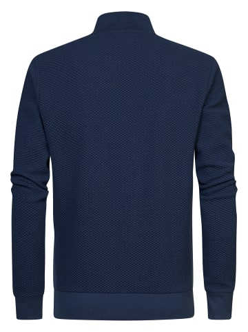 Petrol Industries Lässiger Cardigan Montego in Blau