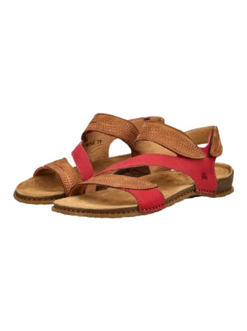 El Naturalista Sandalen in Rot/Braun