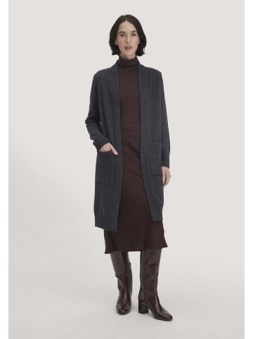 Hessnatur Strick Jacke in anthrazit