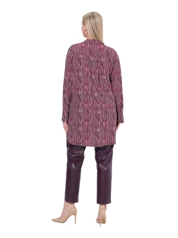 Ulla Popken Longtunika in dunkle pflaume