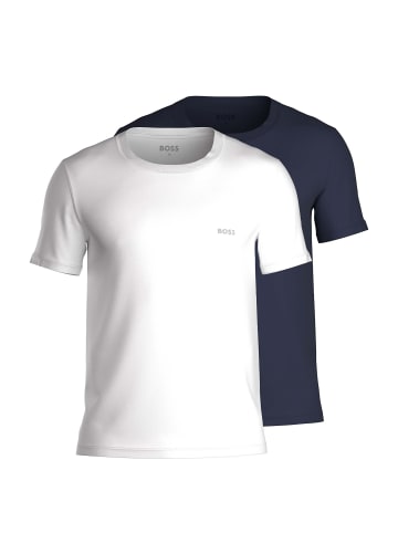 BOSS T-Shirt 2er Pack in Blau