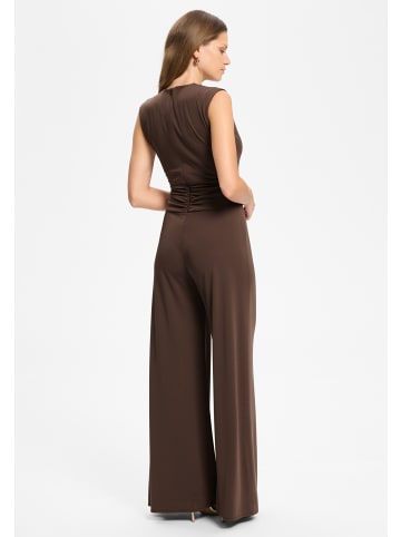 SWING Jumpsuit in schoko - 0001