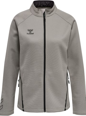 Hummel Reißverschlussjacke Hmlcima Xk Zip Jacket Woman in GREY MELANGE