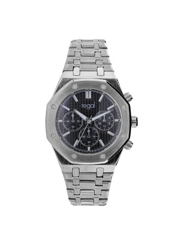 Lucardi Legierung Quarzuhr Regal Silber