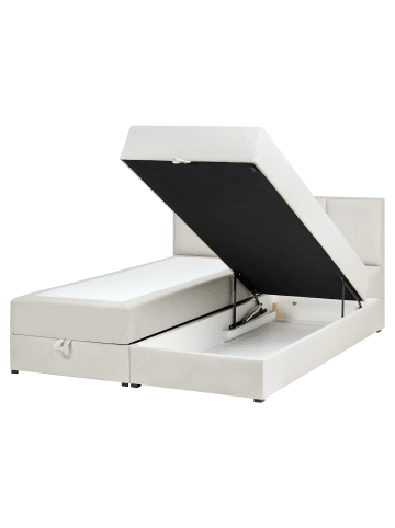 Beliani Doppelbett BARONET in Weiß - (W) 163 x (H) 92 x (L) 207 cm