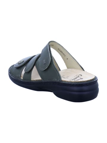 Finn Comfort Komfort Pantoletten in Oliv