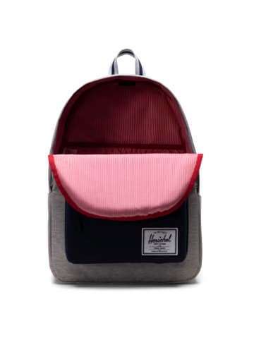 Herschel Classic XL 30 - Rucksack 47 cm (light grey crosshatch/peacoat) in light grey crosshatch/peacoat