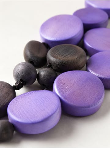 collezione alessandro Lange Kette " Mona " in violett