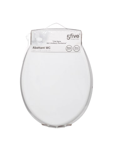 5five Simply Smart WC-Sitz in weiß