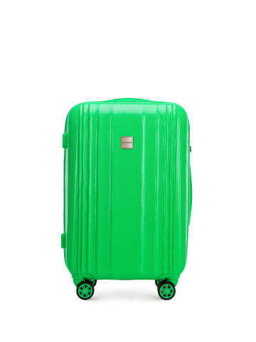 Wittchen Medium suitcase and cosmetic case in embossed in Green