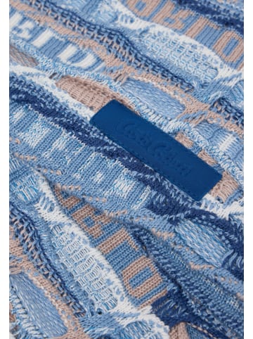 Carlo Colucci Strickschal Di Rosa in Blau