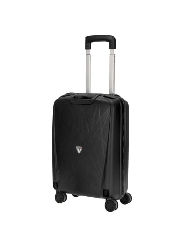 Roncato Light - 4-Rollen-Kabinentrolley S 55 cm (smeraldo) in nero