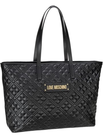 Love Moschino Shopper Quilted Bag 4166 in Black