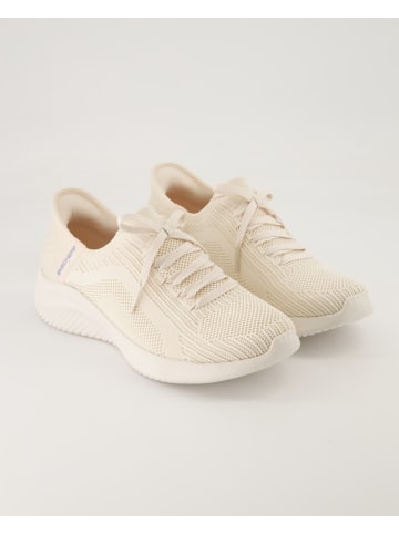 Skechers Slip On Sneaker in Beige