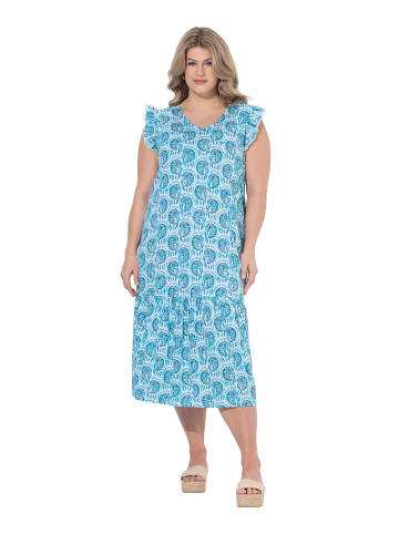 Ulla Popken Midikleid in denimblau