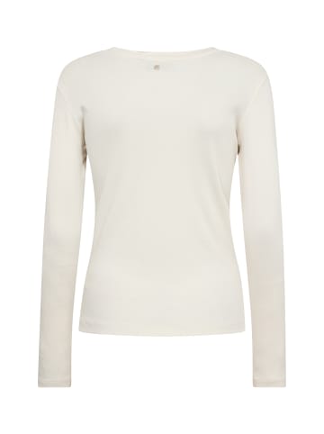 Mos Mosh Langarmshirt in ecru