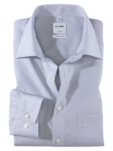 OLYMP  Hemd Luxor comfort fit in Grau