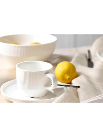 Ritzenhoff & Breker 6er Set Kaffeetassen Kelly 225 ml in weiß