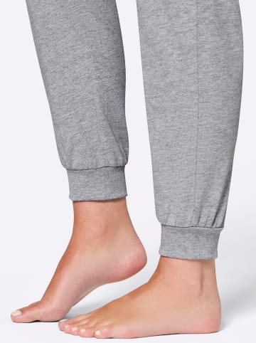 WITT WEIDEN Hosen in schwarz + grau-meliert