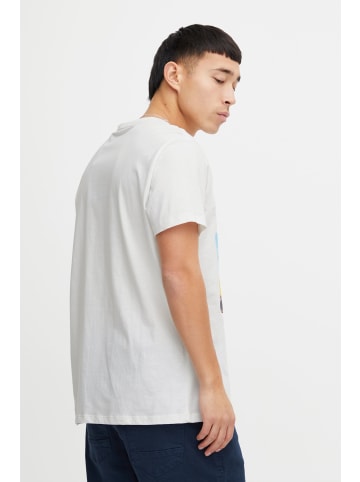BLEND T-Shirts BHTee 20716489 lässiges T-Shirt mit in weiß