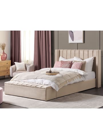 Beliani 3-tlg Doppelbett NOYERS in Beige