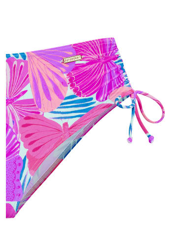 Sunseeker Bikini-Hose in pink-blau bedruckt