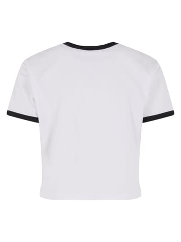 Urban Classics T-Shirts in white/black