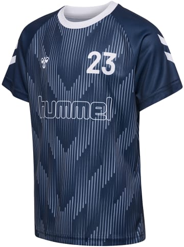 Hummel T-Shirt Raglanärmel Hmljr Reg Kinder in DRESS BLUES