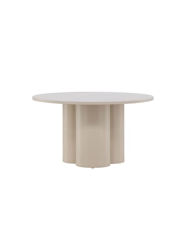 ebuy24 Couchtisch Olivia Beige 80 x 80 cm