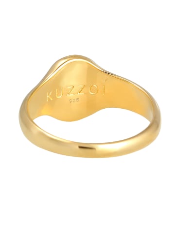 KUZZOI Ring für Herren in gold