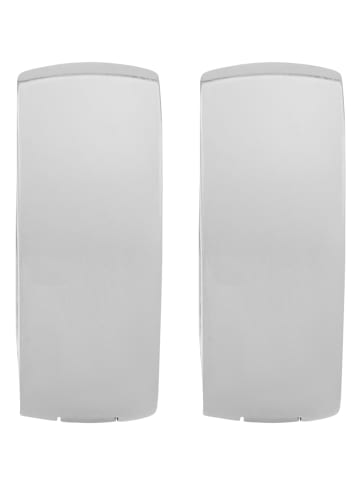 Adeliás Damen 925 Silber Ohrringe Creolen in silber