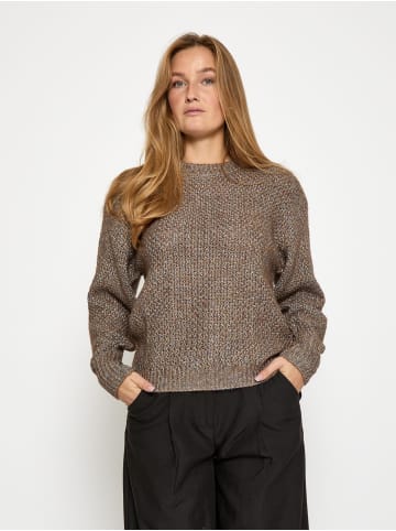 DESIRES Pullover in Walnut Met.