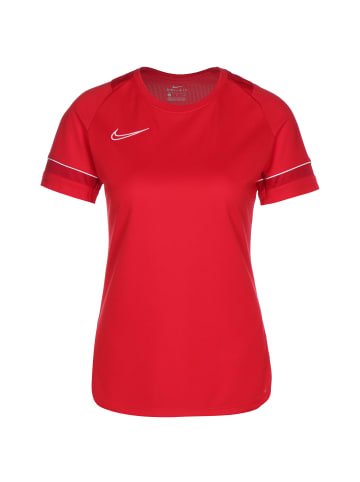 Nike Performance Trainingsshirt Academy 21 in rot / weiß