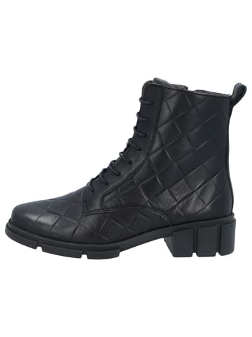 Solidus Damen Stiefel/Boots ungefüttert Kibu - Weite H+K in Schwarz